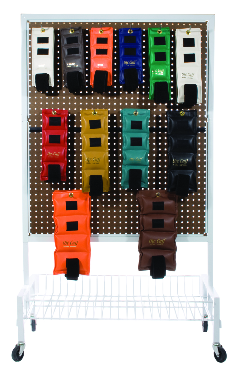 10-2555 Deluxe Ankle & Wrist Weight with Rack - 24 Piece