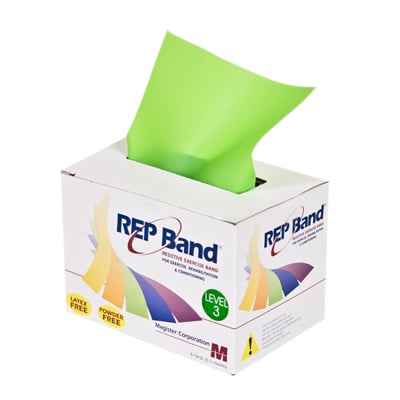100 Yard Latex Free Twin-Pak, Lime - Level 3