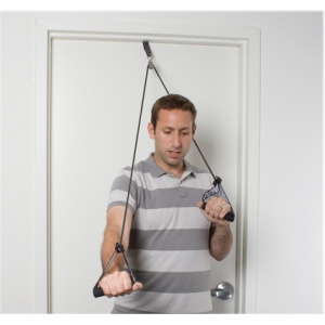 Shoulder Pulley with Exercise Tubing & Handles - Set of 5