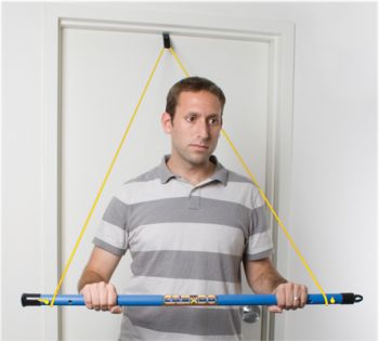 Over Door Exercise Bar & Tubing - Set of 5