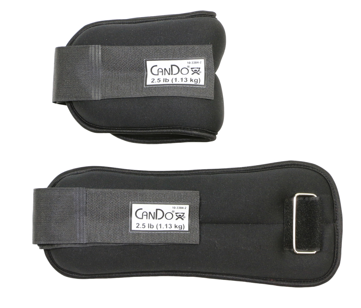 Picture of Cando 10-3384-2 5 lbs Weight Straps Set, Black