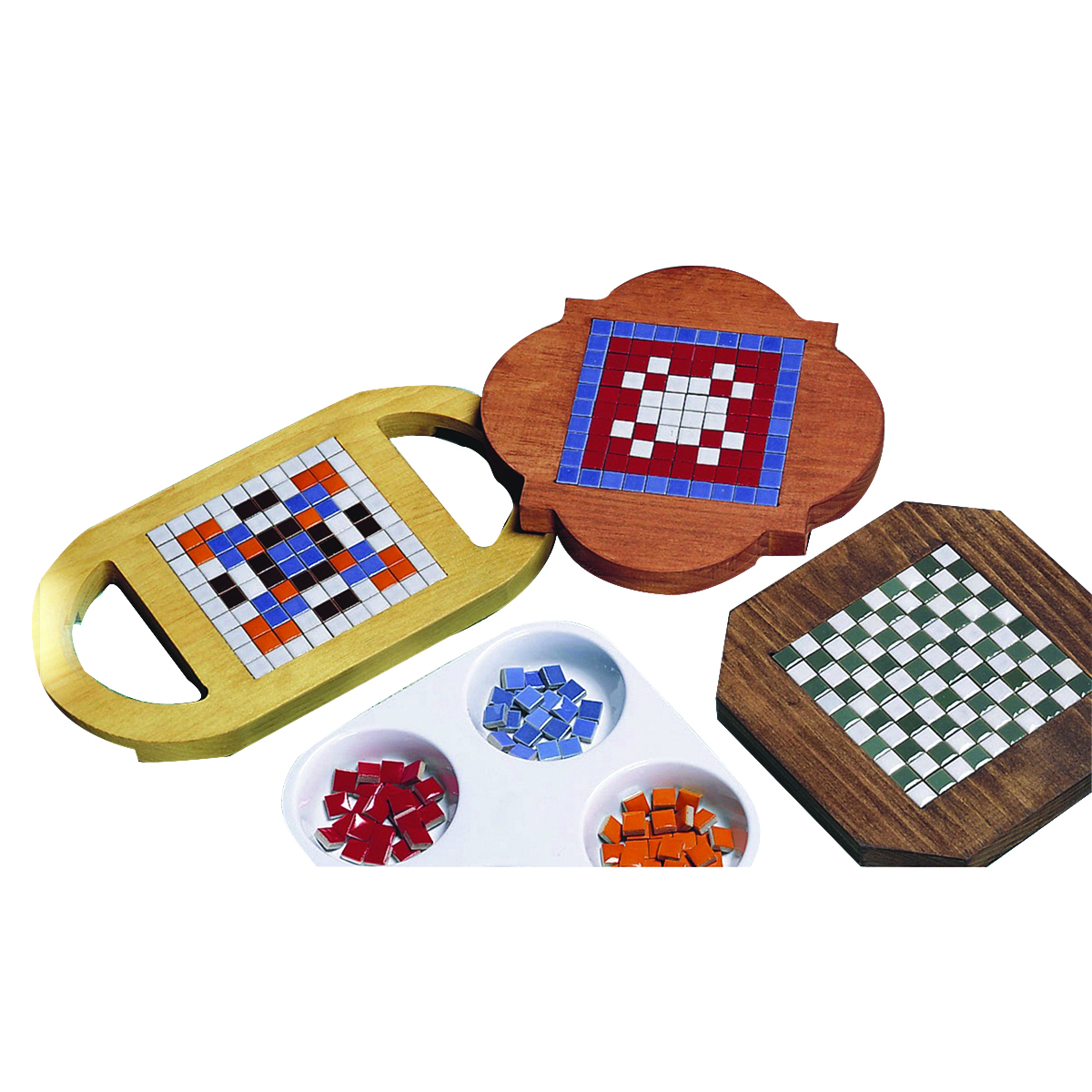 12-3164 Allen Diagnostic Module Tile Trivets - Pack of 6