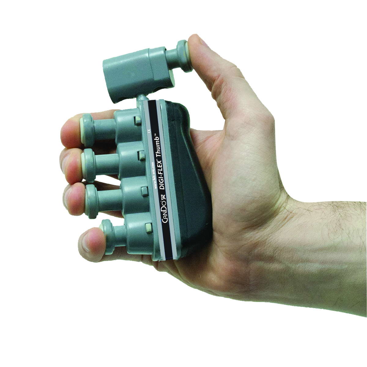 10-3766 Fitness Hand Exerciser, Silver - 2X Heavy