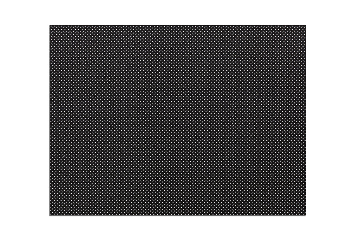 Picture of Orfilight 24-5740-4 18 x 24 x 0.06 in. Black Non-Stick 13 Percent Micro Perforated Splint - Case of 4