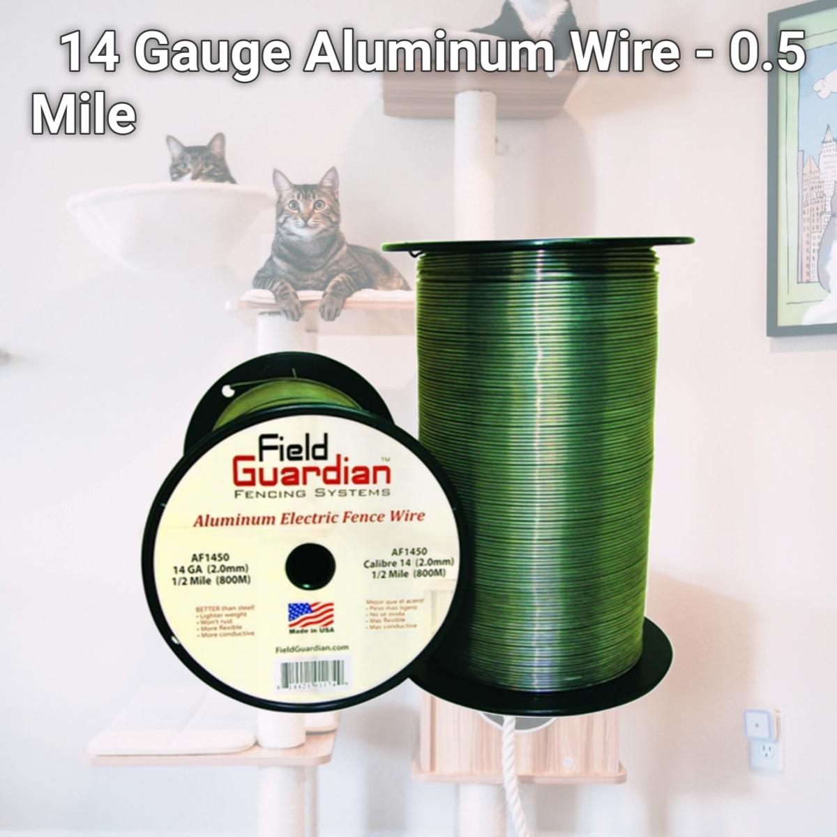 Picture of Field Guardian AF1450 14 Gauge Aluminum Wire - 0.5 Mile