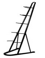 5 Ball Vertical Plyometric Ball Rack