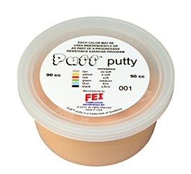90cc Puff Lite Color-Coded Exercise Putty, 2X-Soft, Tan