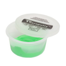 Theraputty Plus protective Exercise Putty, Green - 2 oz