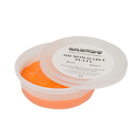 Microwaveable Exercise Putty, Soft Orange - 3 oz