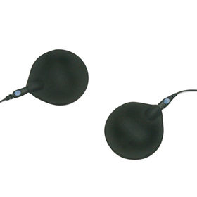 Picture of Fabrication Enterprises 07-2852 3 in. Conductive Rubber Carbon Electrodes&#44; Black - Pack of 2