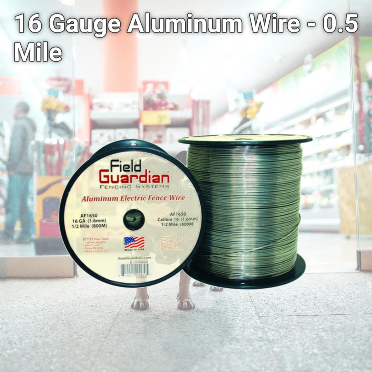 Picture of Field Guardian AF1650 16 Gauge Aluminum Wire - 0.5 Mile