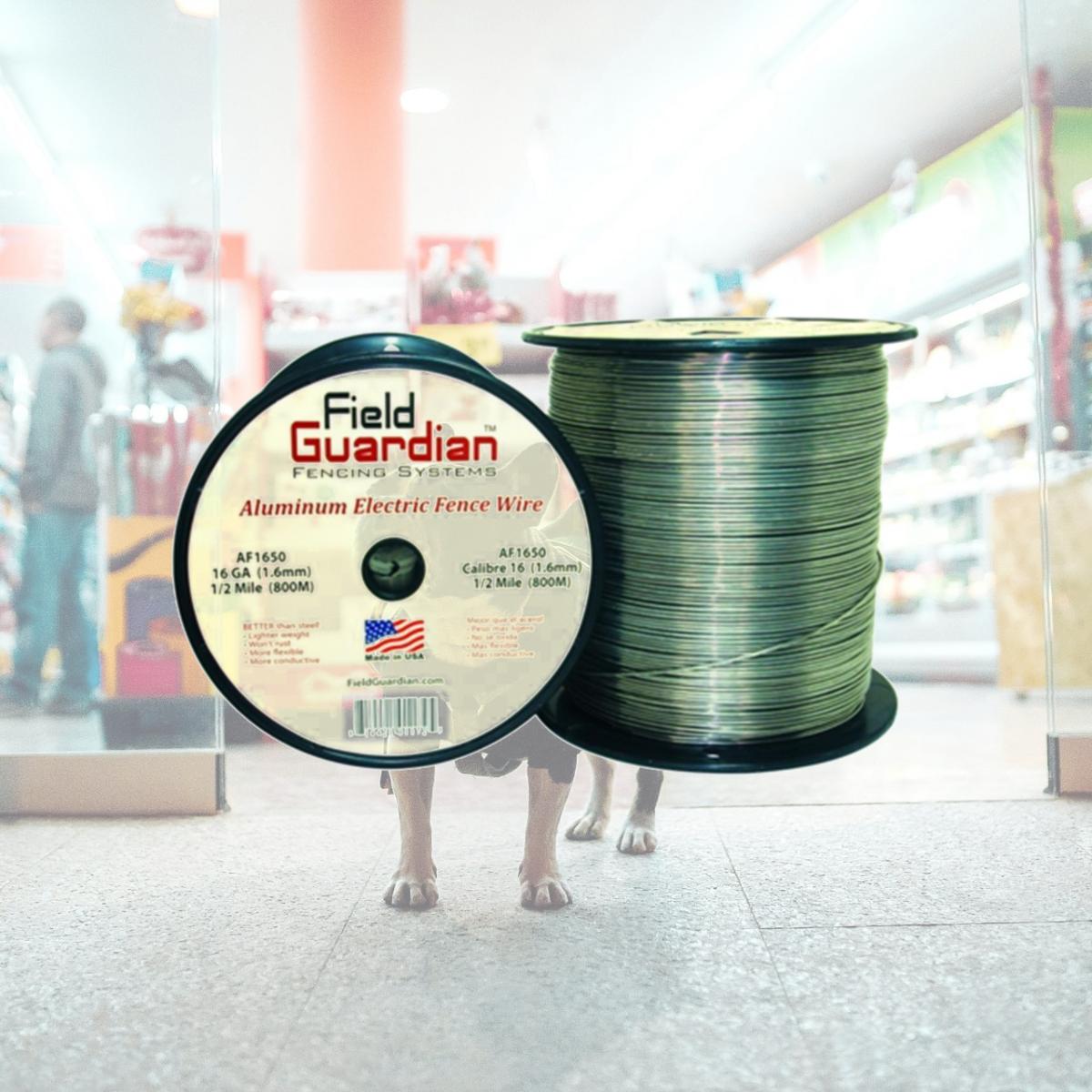 Picture of Field Guardian AF1650 16 Gauge Aluminum Wire - 0.5 Mile
