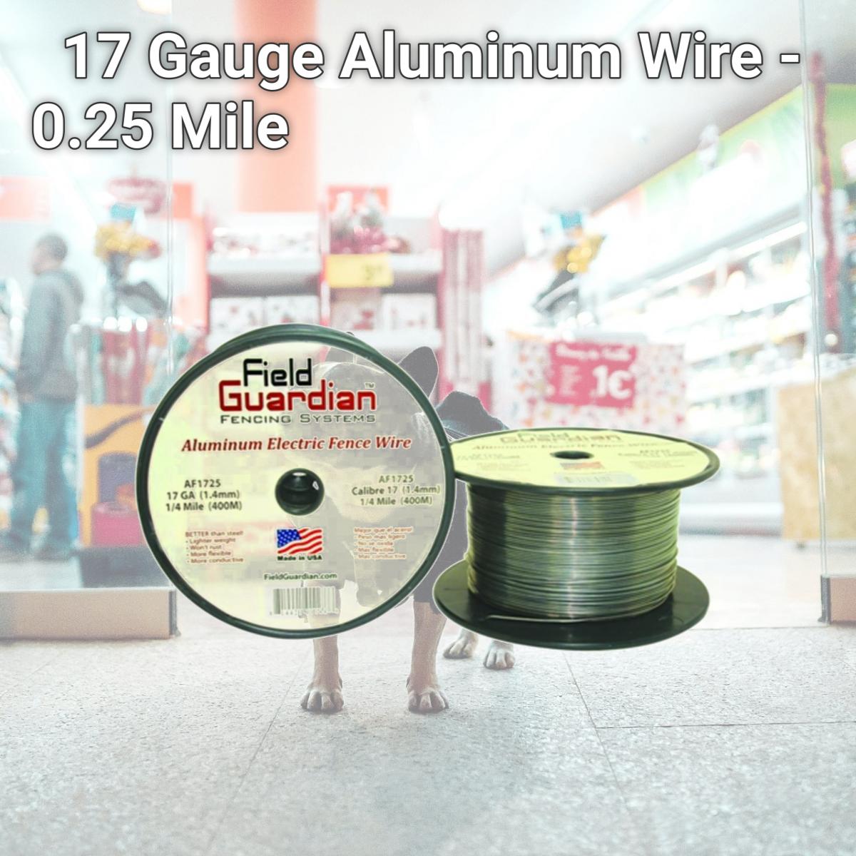Picture of Field Guardian AF1725 17 Gauge Aluminum Wire - 0.25 Mile