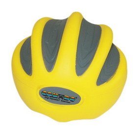 Cando Digi-Squeeze Hand & Finger Exerciser, X-Light, Yellow - Large