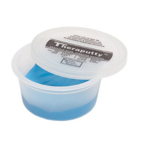 Theraputty Plus protective Exercise Putty, Blue - 3 oz