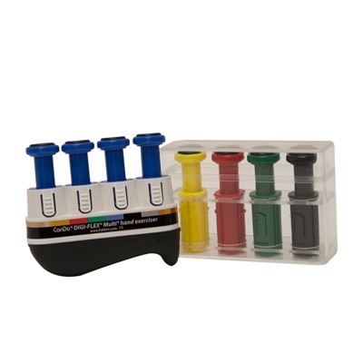 Digi-Flex Multi, Blue with 4 Additional Finger Buttons, Yellow, Red, Green & Black