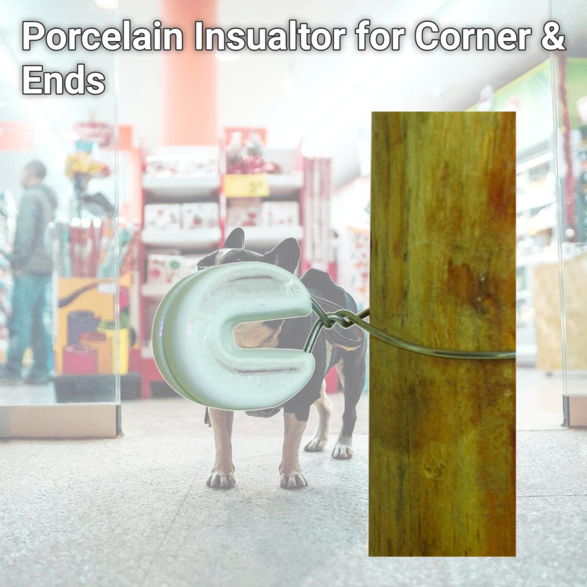 Picture of Field Guardian FAP143 Porcelain Insualtor for Corner & Ends