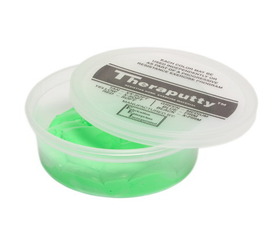 Theraputty Plus protective Exercise Putty, Green - 6 oz