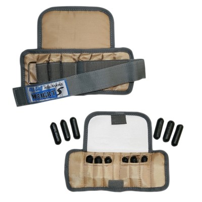 2 lbs Cando Adjustable Pediatric Wrist Weight, Tan - 2 Each