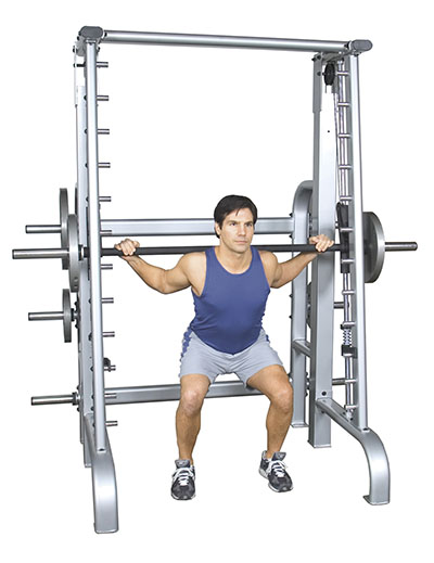 10-7129 Counter Balanced Smith Machine