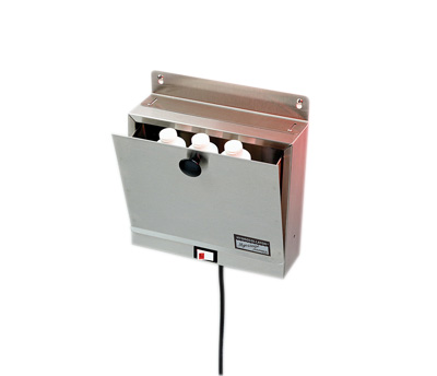 00-4012 8 oz 3 Bottle TM-1 Table Mounted Gel Warmer