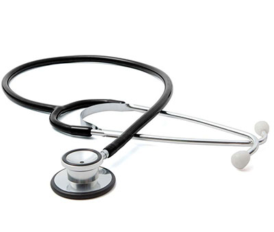 ADC Proscope Dual Head Stethoscope, 32.25" Length, Black