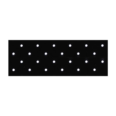 24-5871-1 18 x 24 x 0.09 in. Orfit Eco Non-Stick hygienic Mini Perforated 3.5 Percent Splint Support, Black