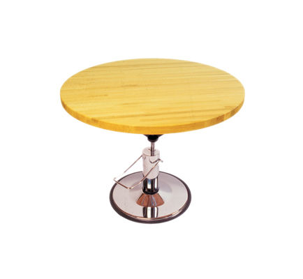 15-3300 28-36 x 36 in. Circular Hydraulic Hi-Low Work Table
