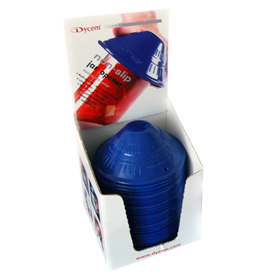 50-1680B Dycem Retail Jar Opener Display, Blue - 25 per Dispenser