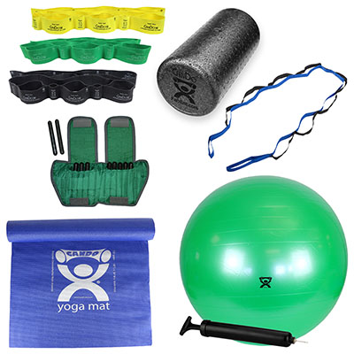 Picture of Cando 10-6791 Home Exercise Package Deluxe Kit