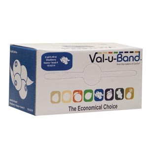 6 yards Val-U-Band Exercise Band, Plum, Level 5