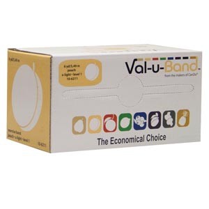 6 yards Val-U-Band Exercise Band, Peach, Level 1