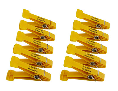 Replacement Pinchpins, Yellow - Extra Light - 10 Each