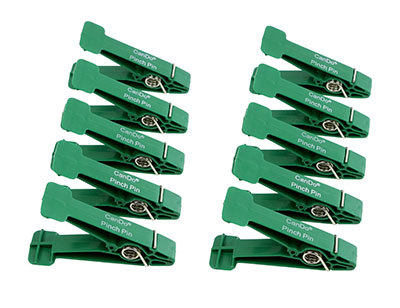Replacement Pinchpins, Green - Medium - 10 Each