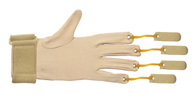 Picture of Fabrication Enterprises 10-4002L Cando Deluxe Finger Flexion Glove&#44; Small & Medium - Left