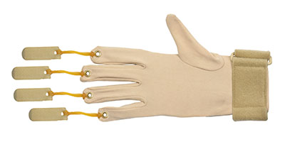 Picture of Fabrication Enterprises 10-4002R Cando Deluxe Finger Flexion Glove&#44; Small & Medium - Right