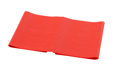 10-5752 Cando Exercise Band 5 ft. Singles, Red