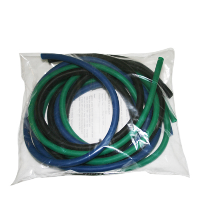 10-5882 Sup-R Tubing Pep Pack, Moderate, Green, Blue & Black - 5 ft.