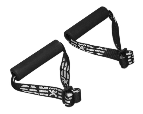 Cando Handle With Adjustable Webbing For Band & Tubing - 25 Pairs