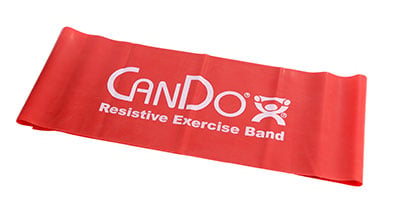 Cando Exercise Band 5 ft. Singles, Red