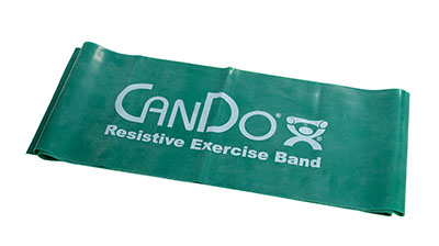 Cando Exercise Band 5 ft. Singles, Green