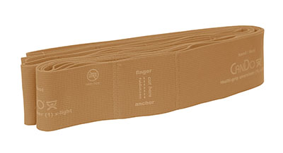 10-6600 6 ft. Cando Multi-Grip Exerciser, Tan - 2XL