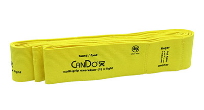 6 ft. Cando Multi-Grip Exerciser, Yellow - Extra Light