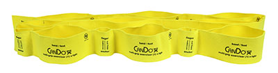 10-6601-24 Cando Multi-Grip Exerciser, Yellow - Extra Light - Case of 24