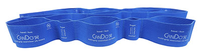 Cando Multi-Grip Exerciser, Blue - Heavy - Case of 24