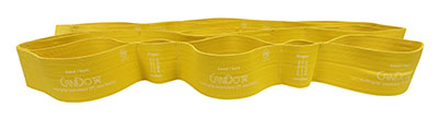 Cando Multi-Grip Exerciser, Gold - 3X-Heavy - Case of 24