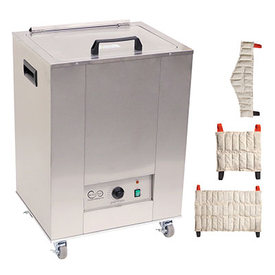 11-1975-2 220V Relief Pak Heating Unit, Mobile With 3 Standard, 3 Neck & 3 Oversize - Pack of 12