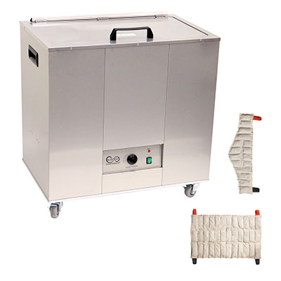 11-1976-2 220V Relief Pak Heating Unit, Mobile With 8 Oversize & 8 Neck - Pack of 24