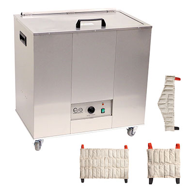 11-1976-3 220V Relief Pak Heating Unit, Mobile With 6 Standard, 6 Neck & 6 Oversize - Pack of 24