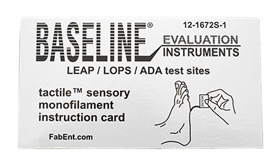 12-1672S-25 10g Baseline Disposable Ada, Leap & Lops Monofilament With Sleeve - 25 Each